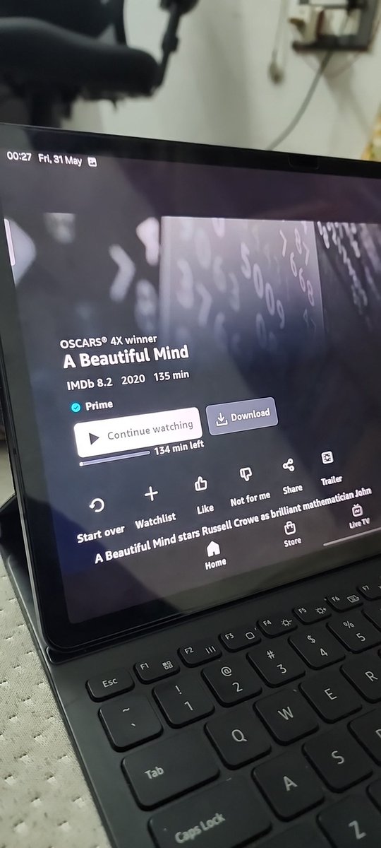 saran_M_saran's tweet photo. @PrimeVideoIN pls correct the year showing 2020 on the movie BEAUTIFUL MIND... actually its 2001 as everyone knows it..... https://t.co/R80KS0rvQH