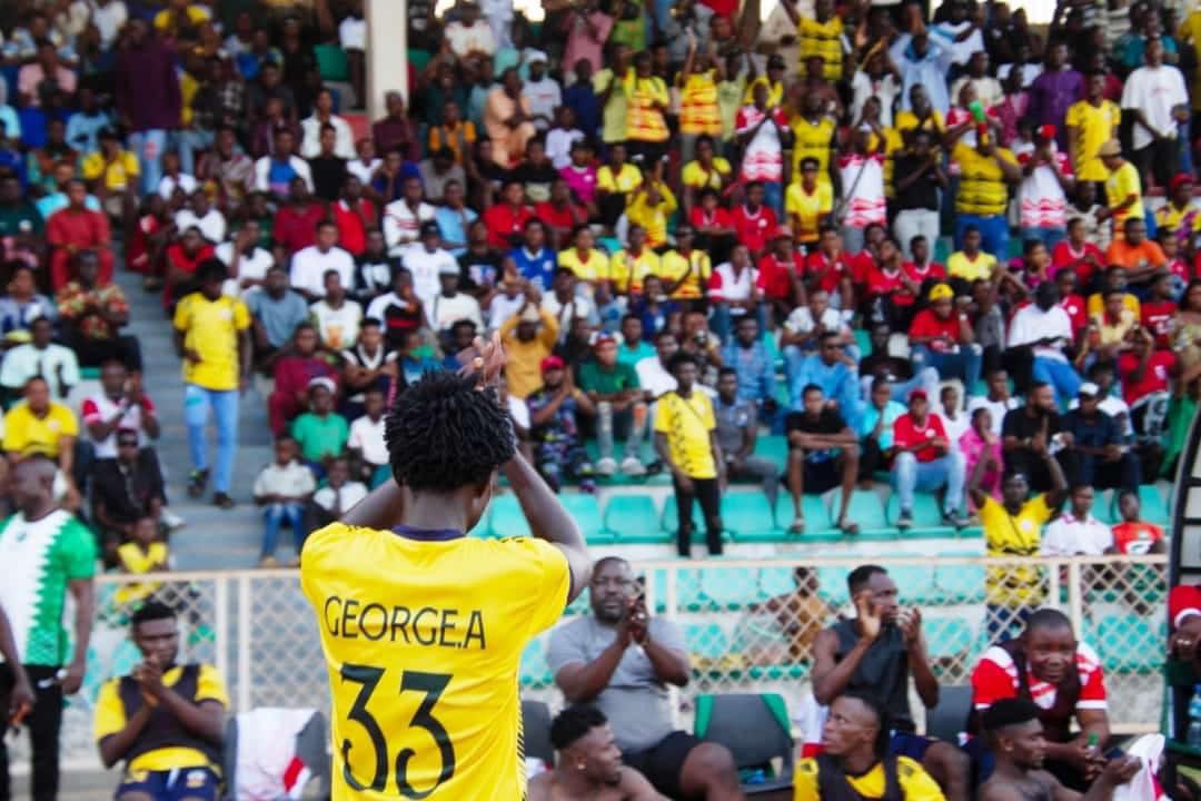 Perhaps Oluyemi Kayode Stadium, in our colors 🥰🤷