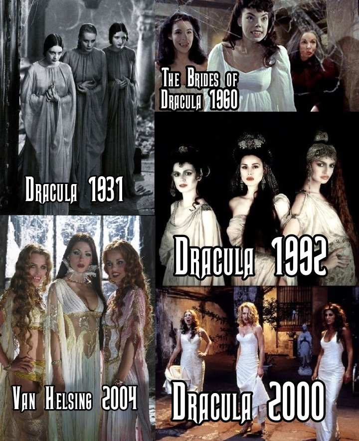 If you were Dracula, 

Choose your brides....

#Dracula
