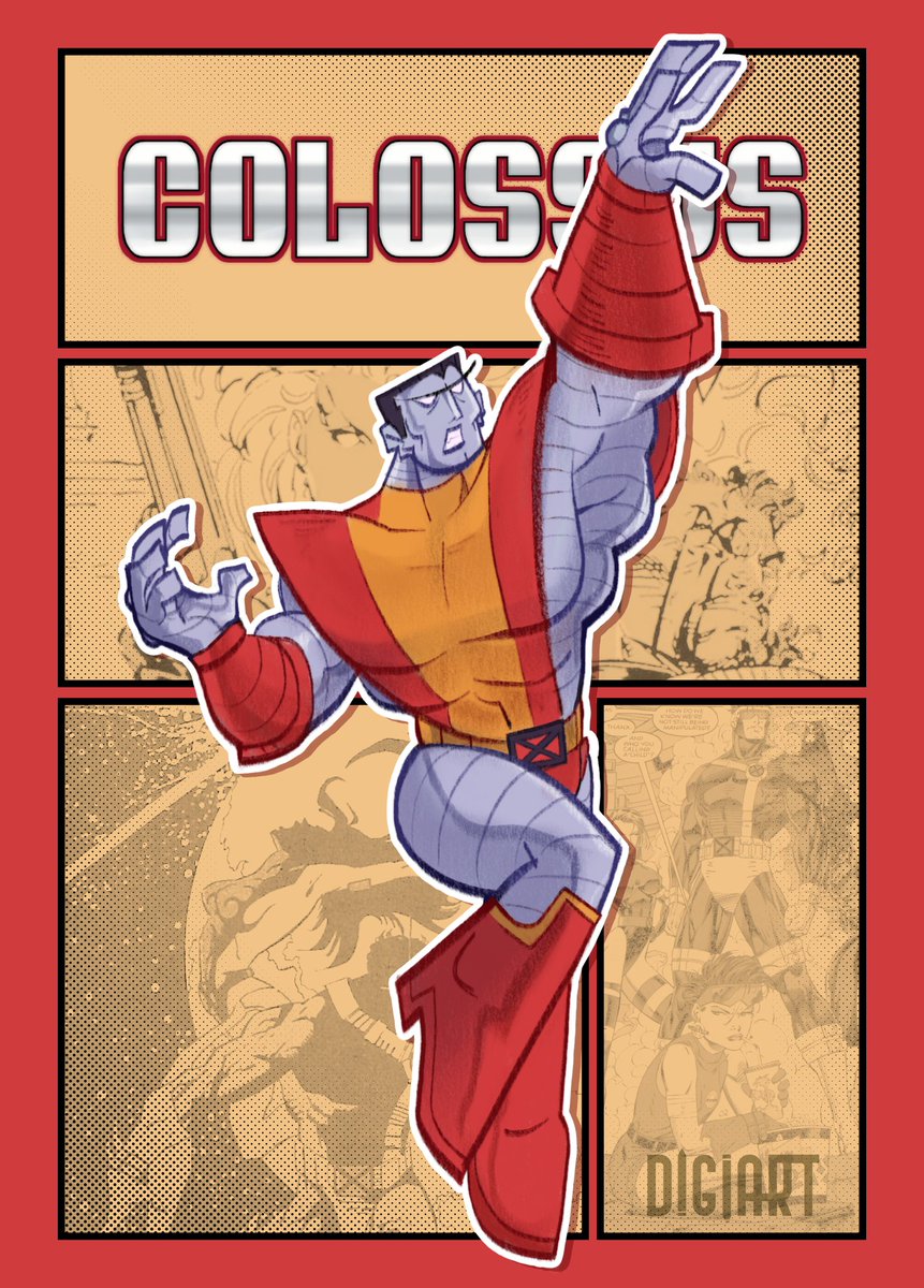 LuizPauloMM_'s tweet photo. [#XMEN - COLLAB ✖️] 
 
Mais uma collab divertida com o pessoal do @ttDigiart concluída! Desta vez na temática X-Men com as  personagens escolhidas, Jean Grey, Colossus e Magik! 

+ https://t.co/FudqEkaGoB