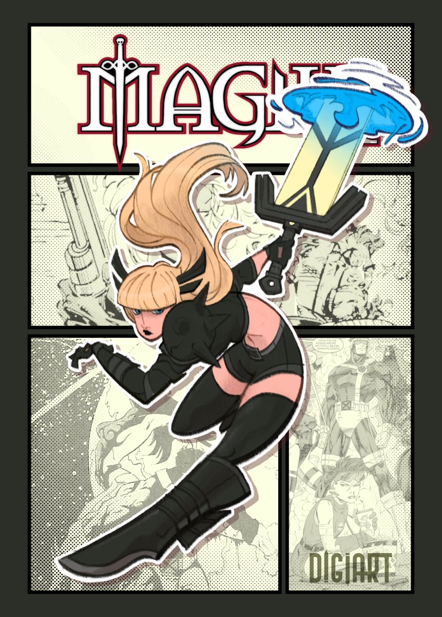 LuizPauloMM_'s tweet photo. [#XMEN - COLLAB ✖️] 
 
Mais uma collab divertida com o pessoal do @ttDigiart concluída! Desta vez na temática X-Men com as  personagens escolhidas, Jean Grey, Colossus e Magik! 

+ https://t.co/FudqEkaGoB