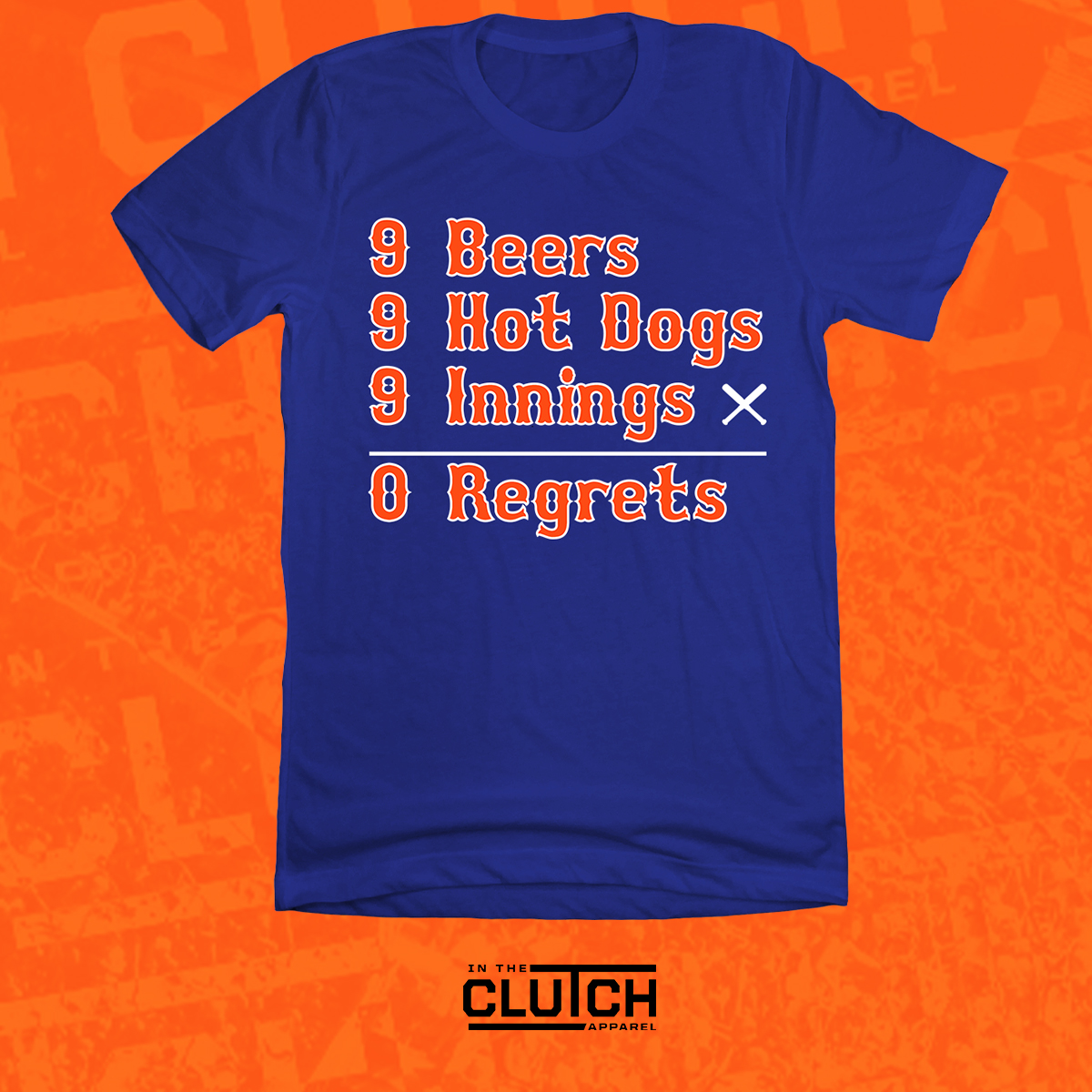 9 BEERS 🍻
9 HOT DOGS 🌭
9 INNINGS ⚾
0 REGRETS 💯
👉 intheclutch.com/999Challenge
.
.
#NYMets #LGM #LFGM #NewYorkMets #999Challenge #MetsBaseball