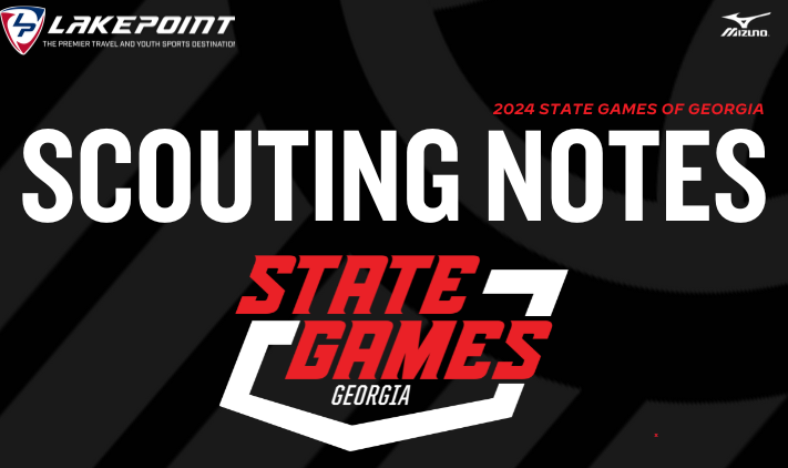 PrepBaseballGA's tweet photo. 𝐒𝐭𝐚𝐭𝐞 𝐆𝐚𝐦𝐞𝐬 𝐨𝐟 𝐆𝐞𝐨𝐫𝐠𝐢𝐚: 𝐒𝐜𝐨𝐮𝐭𝐢𝐧𝐠 𝐍𝐨𝐭𝐞𝐬 📝

The #GAStateGames was full of talent from top to bottom. Take a look at 📝 and videos from players with strong performances over the weekend.

@prepbaseball | @pbrtscouting

🔗 https://t.co/7tbZuTdKQx https://t.co/5lj8l2Rma8