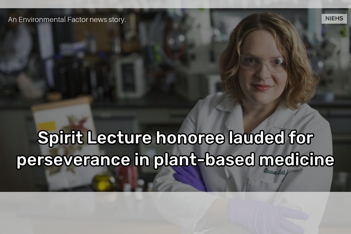 .@EmoryCSHH professor Cassandra Quave, Ph.D., discussed her journey around the world and the obstacles she has overcome to uncover the healing power of plants during a recent talk at NIEHS. bit.ly/3UUigO5 #NIEHSFactor