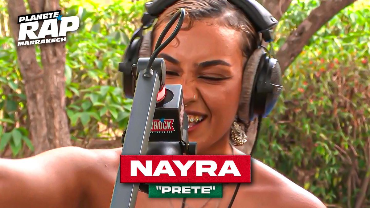 🔴 LIVE - @Nayra93_2 #PlanèteRap 

(cc @Laurentbouneau @fredmusa)

📹 youtu.be/ZWVI3MdW4aA