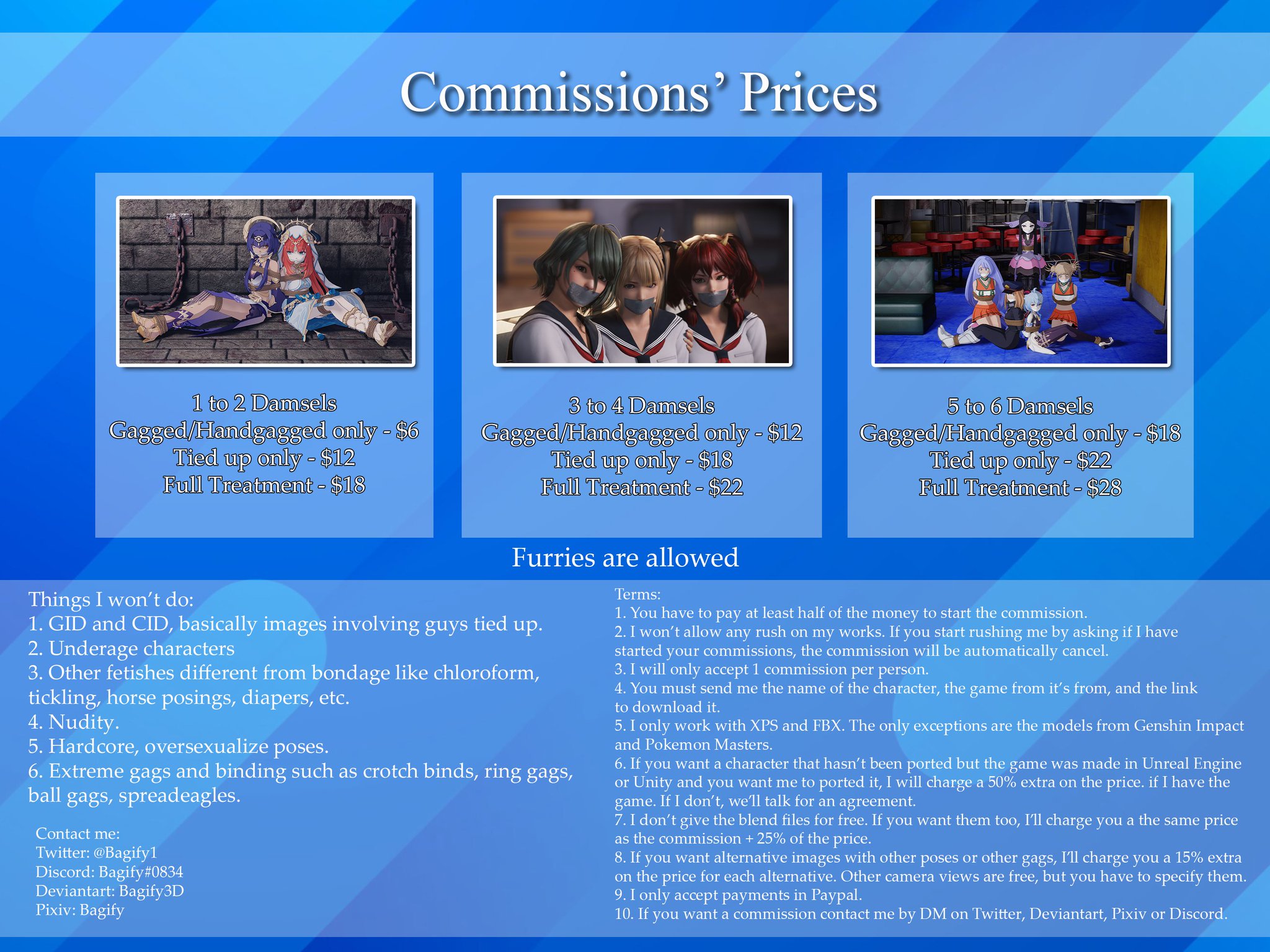 Bagify (Commissions Close) (@Bagify1) / X