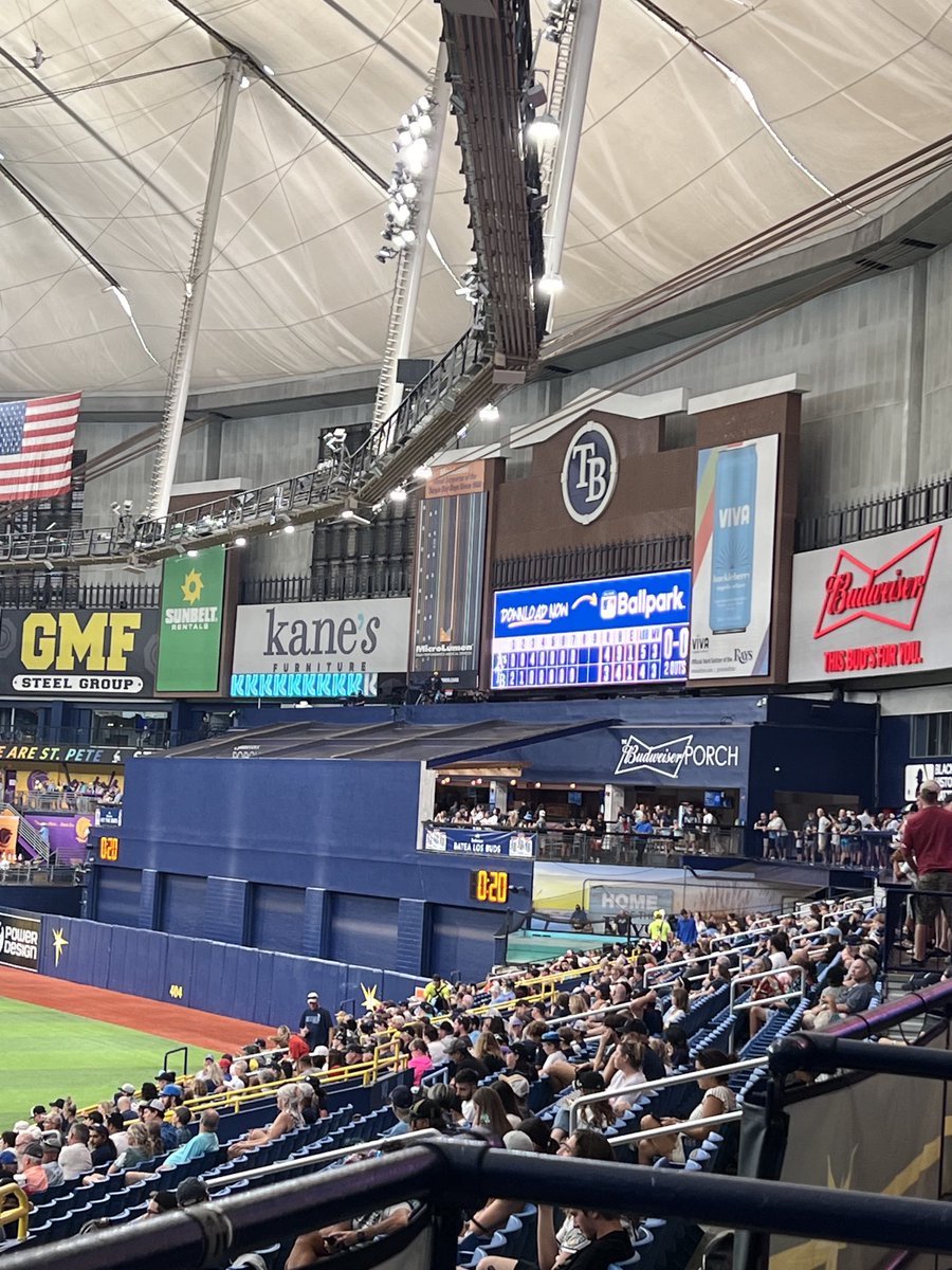 barberdave31's tweet photo. Tropicana Field ‼️ https://t.co/QUadHX5mmN