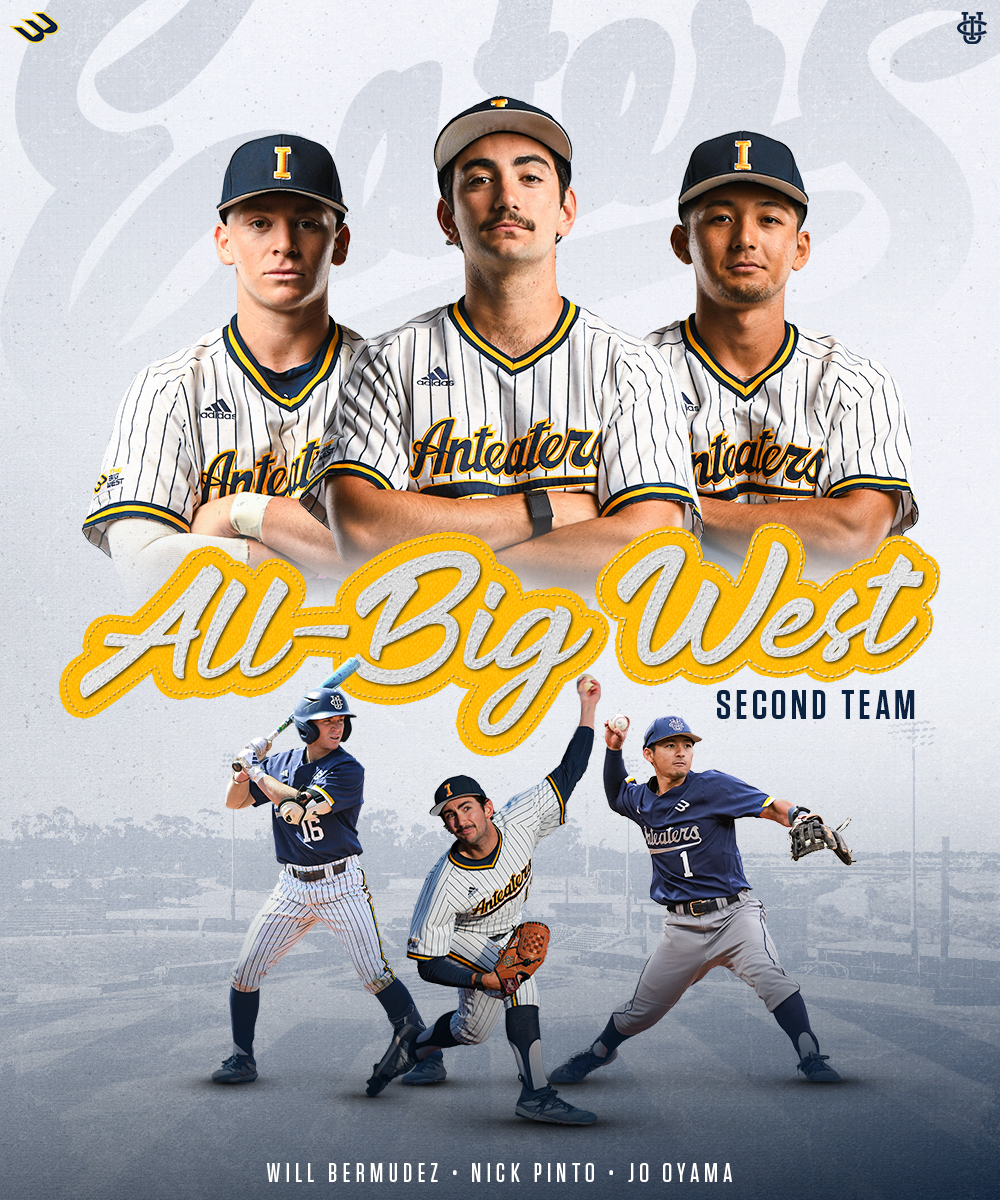 UCIbsb's tweet photo. Bermudez, Pinto, and Oyama earn All-Big West Second Team honors! 🙌

#EatersGottaEat | #RipEm https://t.co/7JB5wcamIL