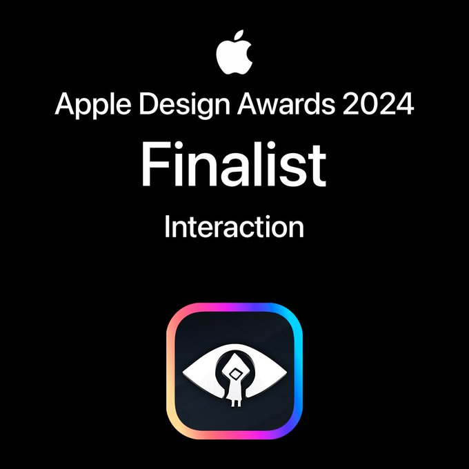 #LittleNightmares is nominated for the Apple Design Awards 2024 ! This is the result of our work with <a href="/Playdigious/">Playdigious</a> #WWDC24
