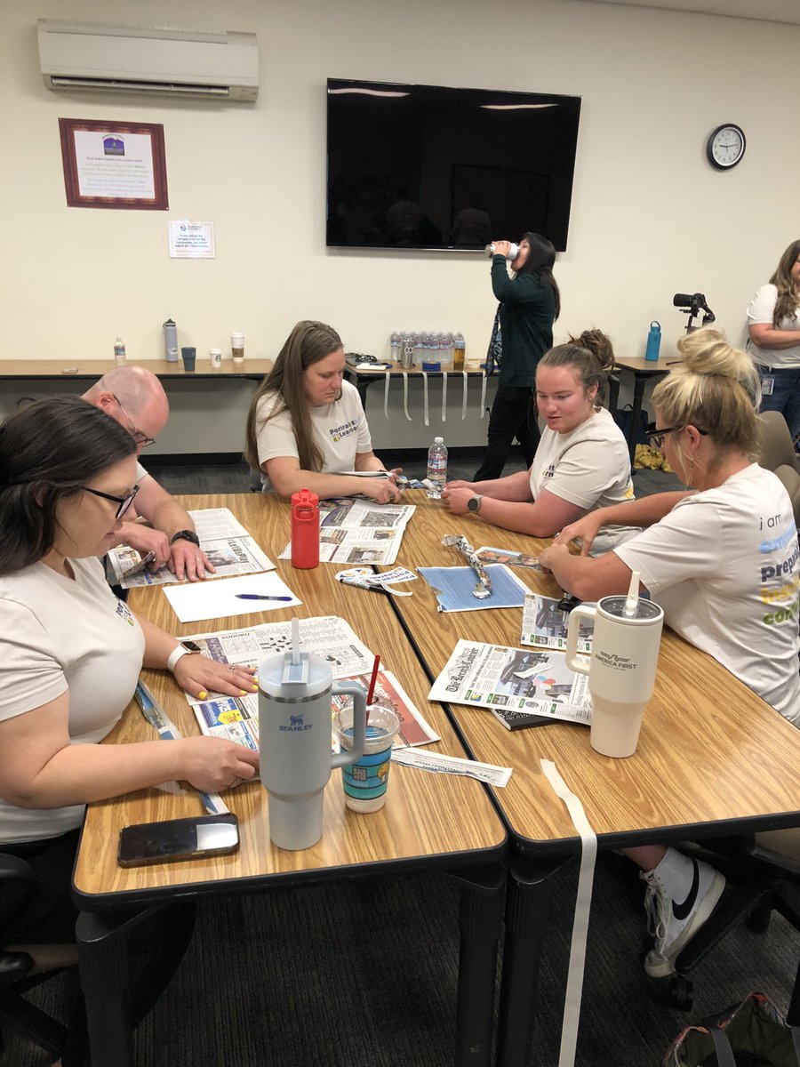 GesprincipalB's tweet image. Awesome to bring DCSD teachers together for a design challenge to experience what it’s like to be Empowered Prepared Inspired and Connected.  Bringing the DCSD EPIC  Portrait of a Learner to life.  #dcsdepiclearner #epiclearner #epiclearning