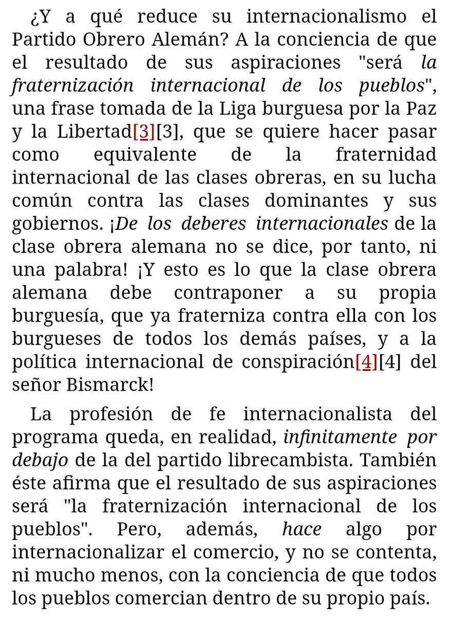 Marxismo101: internacionalismo no es hacer cosas con gente del extranjero. Bildu, PSOE, PP, la OTAN, los nazis. Todos serían internacionalistas según ese criterio.