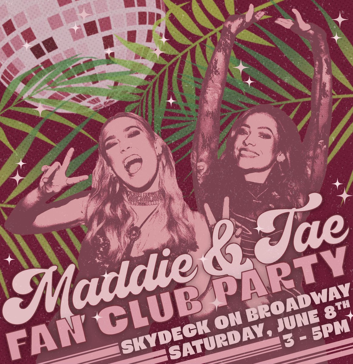 Ain’t no Sad Girl Summer at our Fan Club Party  on June 8! If you are in Nashville for #CMAFest, head on up to the Skydeck on Broadway from 3-5pm. RSVP now and arrive early (first 30 fans receive a meet and greet) and dance your bootys off!

RSVP : prekindle.com/promo/id/-2853…