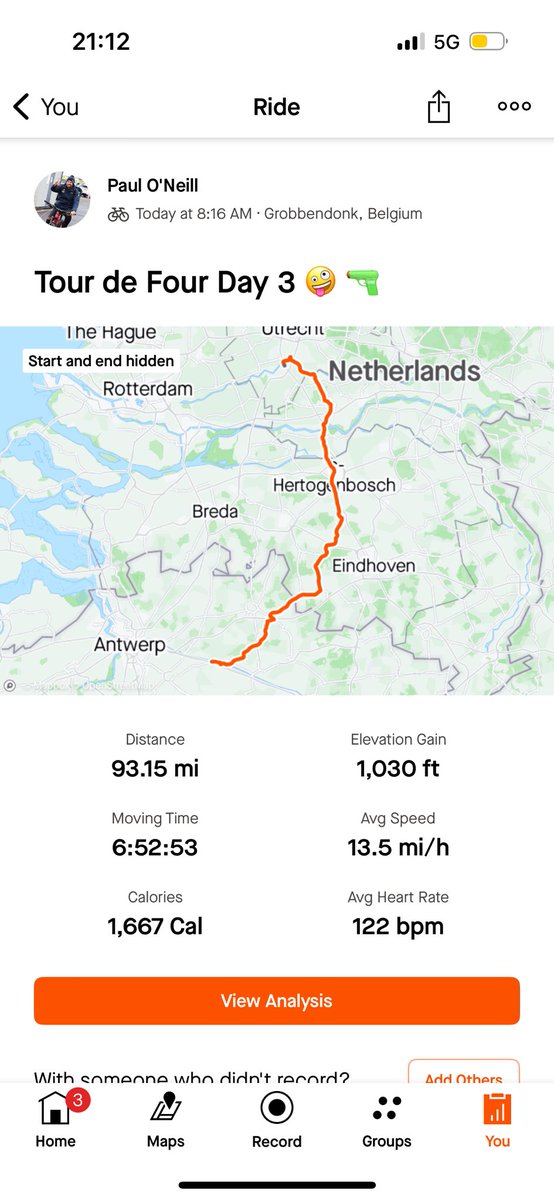 Absolutely goosed.

As always, you’re support is ridiculously amazing. Thanks from #TeamONeill 💜

justgiving.com/page/teamoneil…