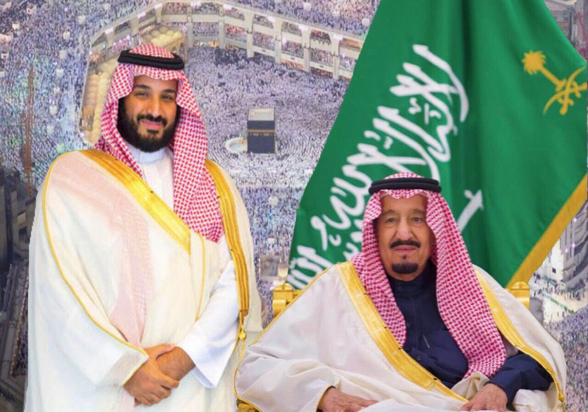 #ولي_العهد_الامير_محمد_بن_سلمان‌ فخرنا ويمثلنا ونبراس لنا في كل توجهاته 
تربية ملك محنك وقائد فذ ولاغرابة أن نرى مثل ولي عهدنا الطموح 
لأنها إسرة مباركة
وقيادة محنكة
وذريةُ بعضها من بعض 
وبذرة صالحة 
ونهج قويم
اللهم أعزهم بطاعتك وهيئ لهم من العمل ماترضى وسدد منهم القول والعمل..🤲🏻