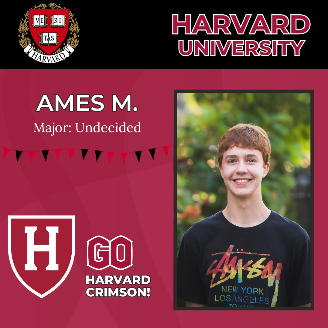 Ames will be attending Harvard University in the fall! We are all so proud of you, Ames! incredible job!

#TheHudsonSchool #THSCommunity #THSUpperSchool #Hoboken