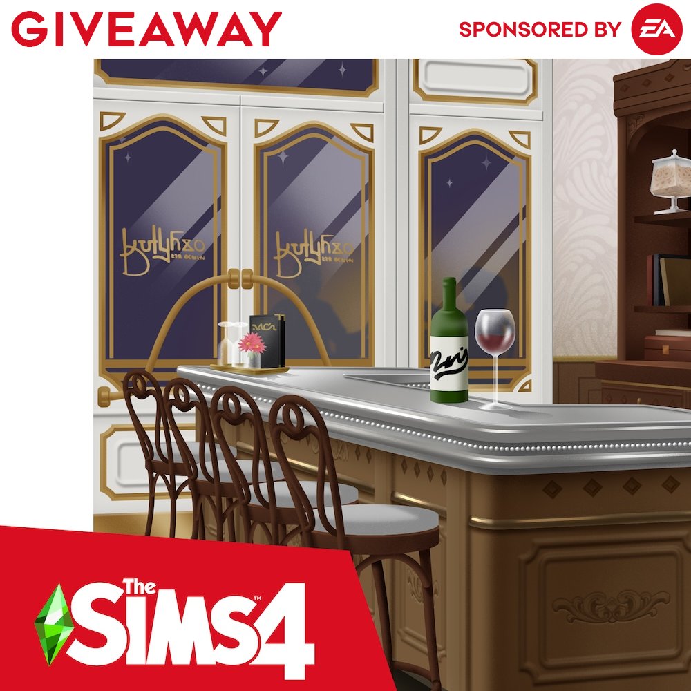 Thanks to the #EACreatorNetwork I am giving away one PC code for the new Cozy Bistro Kit!  

To enter: 
💫Follow me 
📷Like & Retweet this post 

Keep your inbox open. Winner will be chosen on June 2nd
#EAPartner #SponsoredByEA