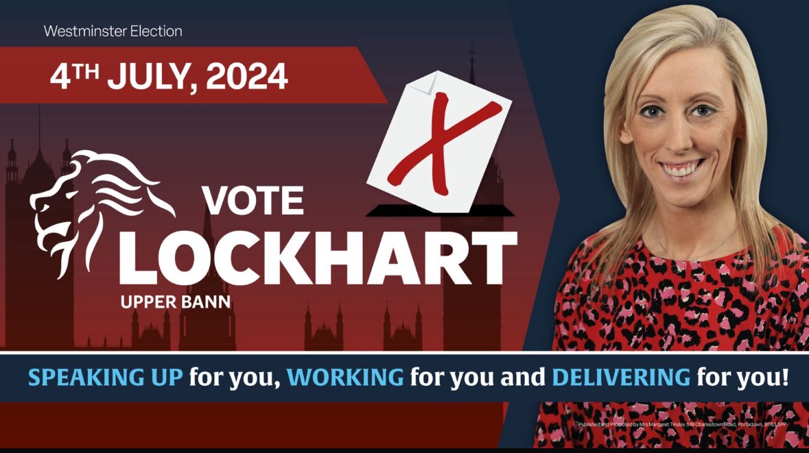 carlalockhart's tweet photo. For an unrivalled track record of delivery, on 4th July in Upper Bann, vote Lockhart X
#SpeakingUpForYou #WorkingForYou #DeliveringForYou https://t.co/Y12AOyr7Nv