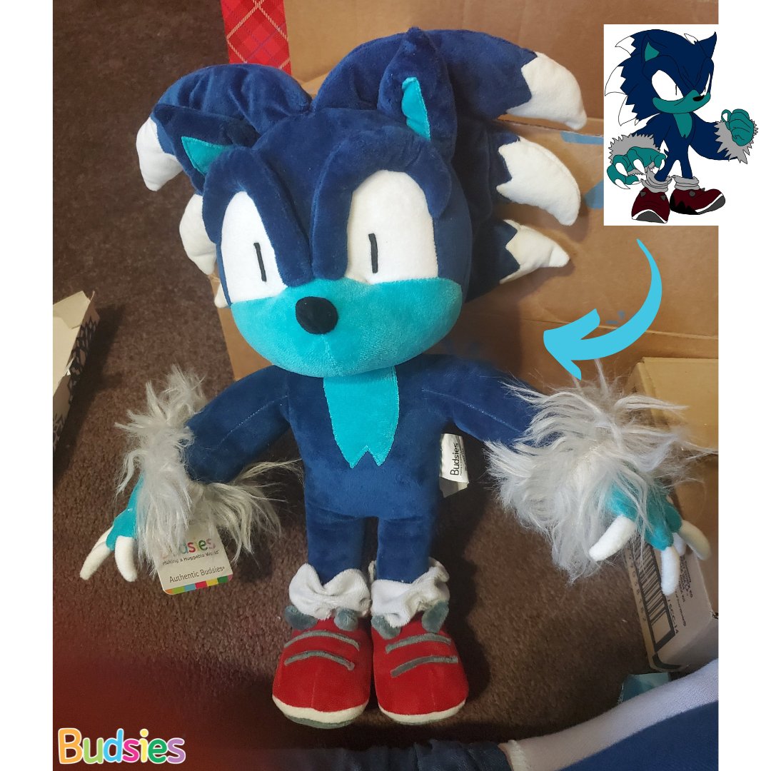 Check out this Sonic Werehog fan art Budsie! He's from a far away place called the original character universe. In 2008 after saving Sonic from getting his powers taken away, he was turned into a werehog! 🎮 

📸: @Soniclover24 on FB