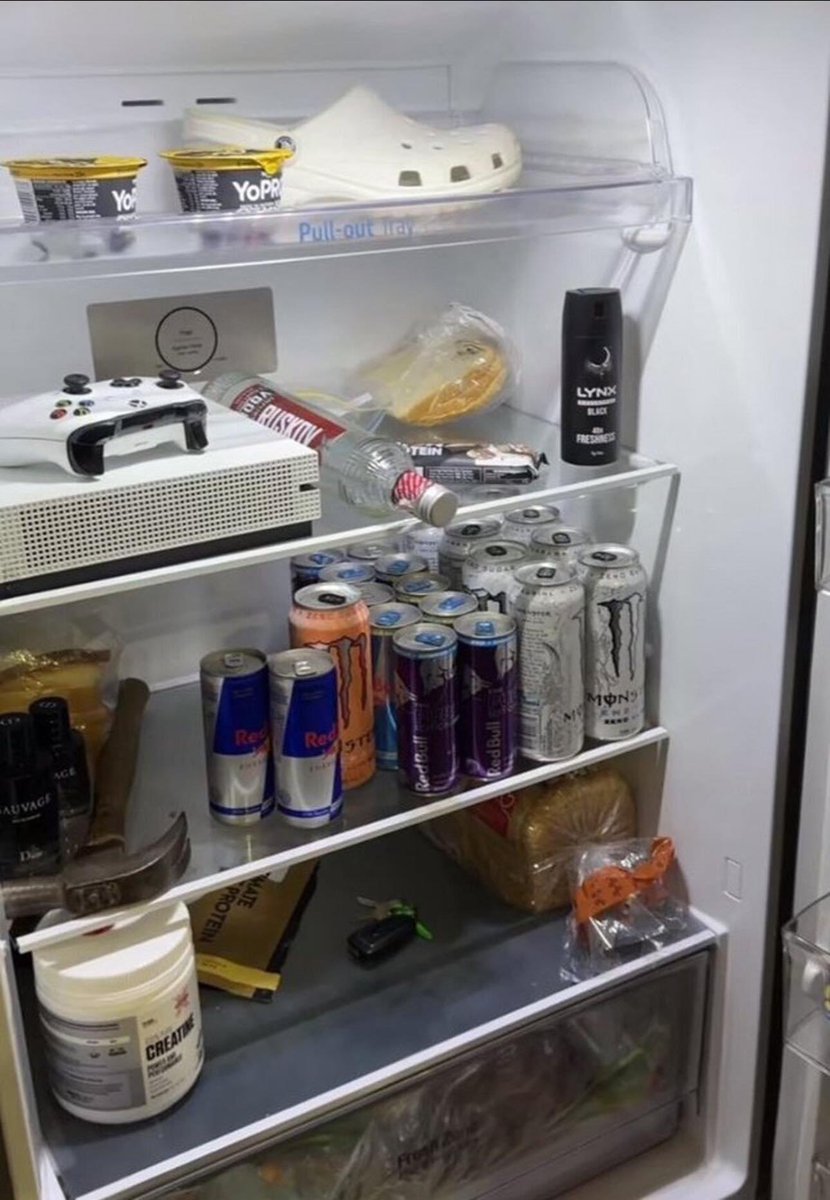 Y’all fw my fridge??? I upgraded lol
