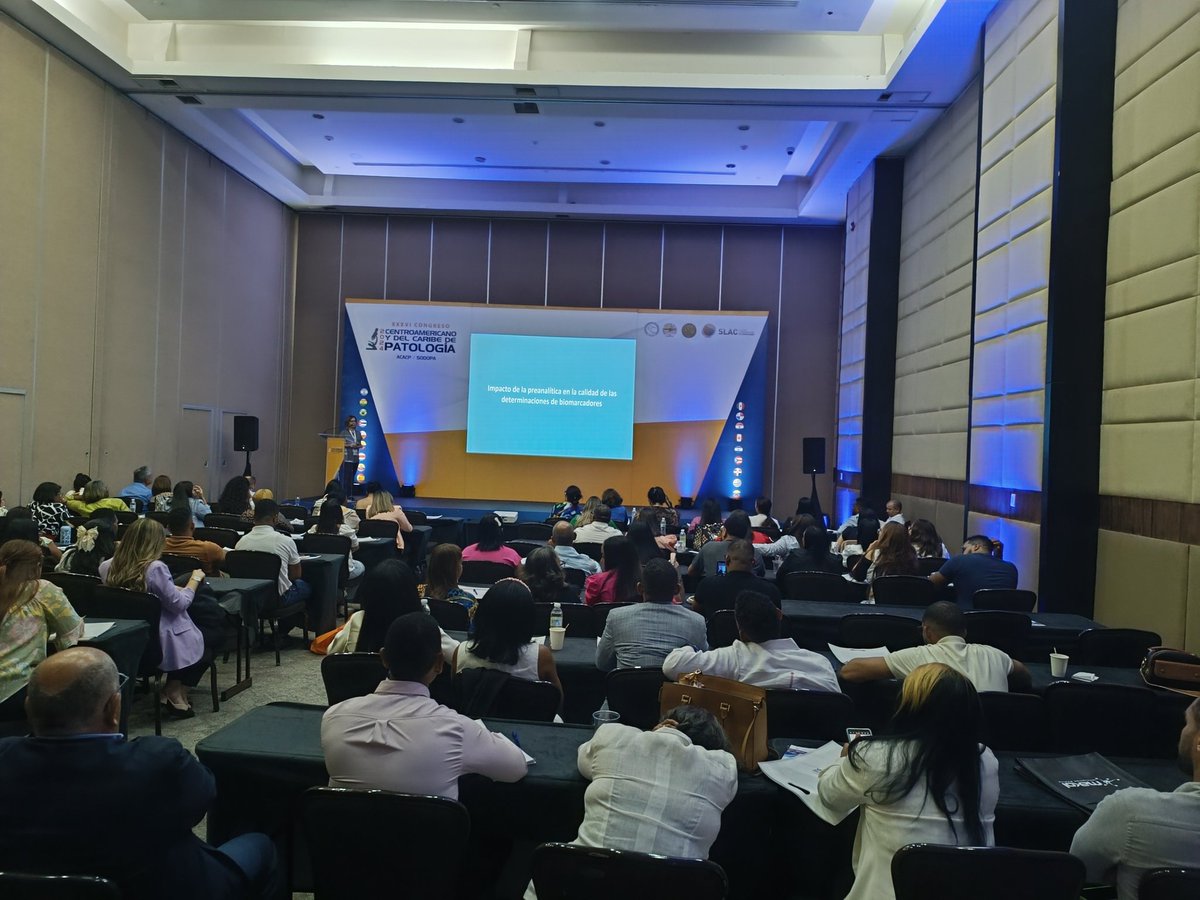Taller de Histotecnologos, en el marco del XXXVI Congreso Centroamericano y del Caribe de Patología. A casa llena...
#acacpPuntaCana2024