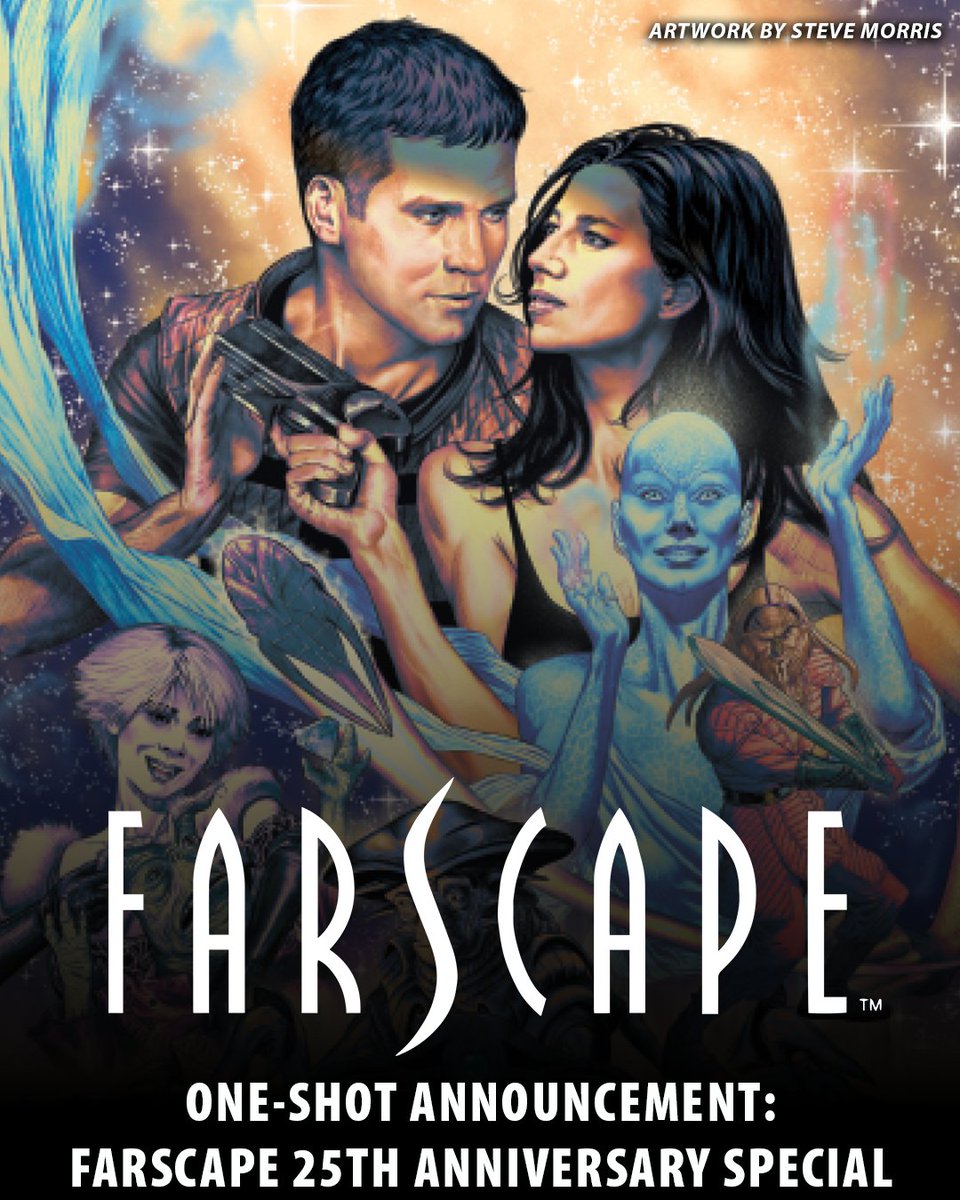 #Farscape fans, rejoice! Together with our pals at @hensoncompany, we are celebrating the 25th anniversary of the beloved cult sci-fi series with the FARSCAPE 25TH ANNIVERSARY SPECIAL! Celebrate Farscape's return to comics after over a decade! More Info: boomstud.io/Farscape25OSA