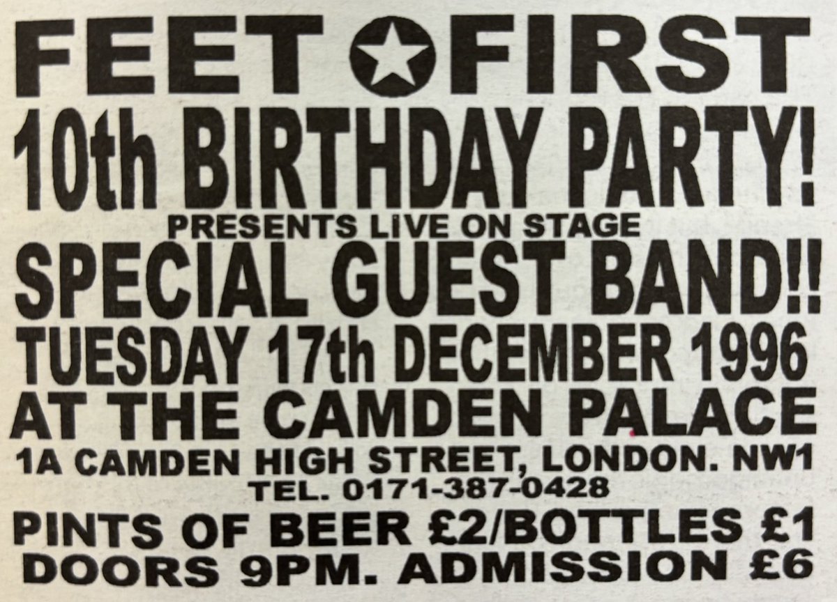 Feet First are 10! Melody Maker, 14 December 1996. #MelodyMaker #MyLifeInTheUKMusicPress #1996