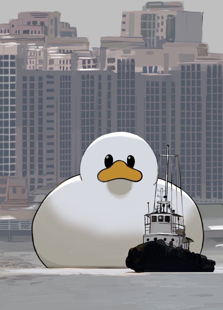 Giant duck