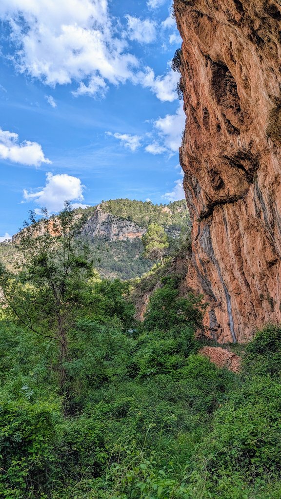 🏞️💧BATÁN DE BOGARRA Y RUTA DE LAS ESCULTURAS - 12/05/2024 | ¡Maravilla de paisajes! Recorrido muy agradable por senda bajo altas paredes rocosas y numerosas esculturas (>80) a lo largo de toda la ruta. #SierraDeAlcaraz #SierraDelSegura #Albacete #meteoAB (4/6)