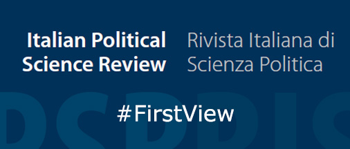 #FirstView from @Ita_PolSc_Rev - Explaining the politicization of EU trade agreement negotiations over the past 30 years - cup.org/455rla9 - Luca Cabras (@LaStatale)