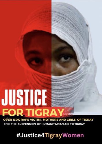 🔗Sexualized slavery against women & girls, deliberate starvation, forced displacement, and  large-scale arbitrary detentions which amount to war crimes & crimes against humanity

#Justice4Tigray
@UNHumanRights @endrapeinwar @IntlCrimCourt @UNWomenWatch @hrw @UNOCHA