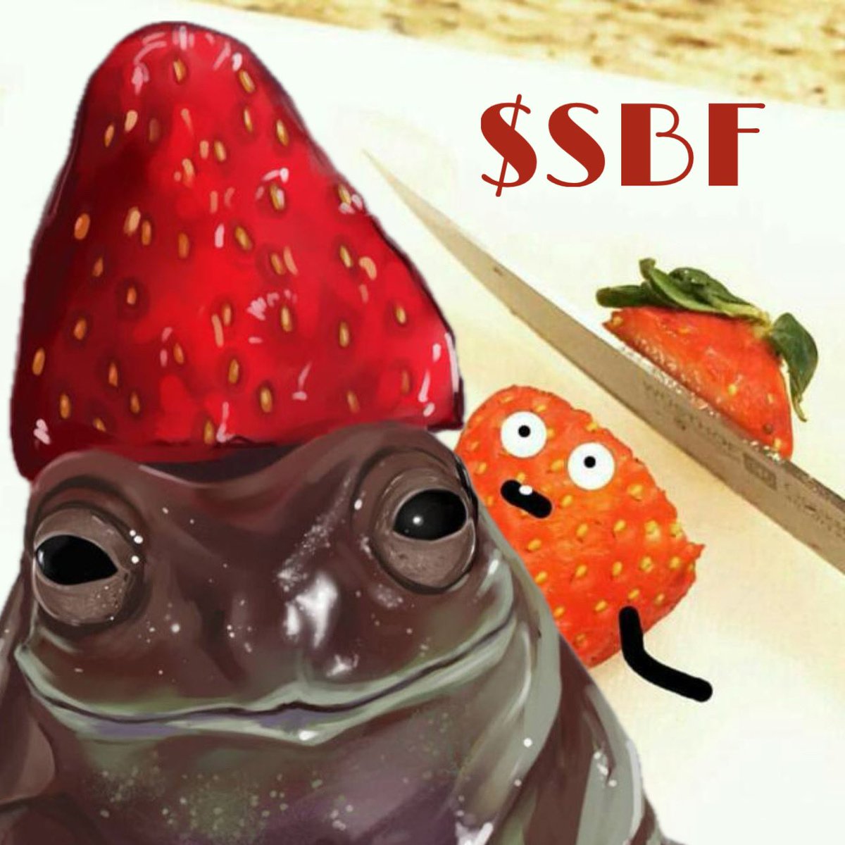 xLiCkxNxSpLiTx's tweet photo. @kucoincom $SBF community working for their bags nonstop
The strawberry stays on 🍓🐸 https://t.co/5mmgHoqLeG