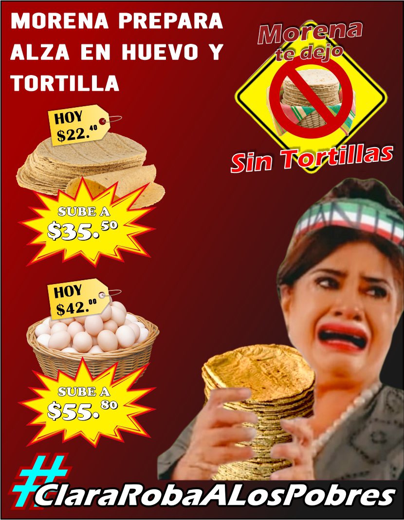 Clara le roba a los pobres. 

#ClaraRobaALosPobres
#LaRataEsClara
.