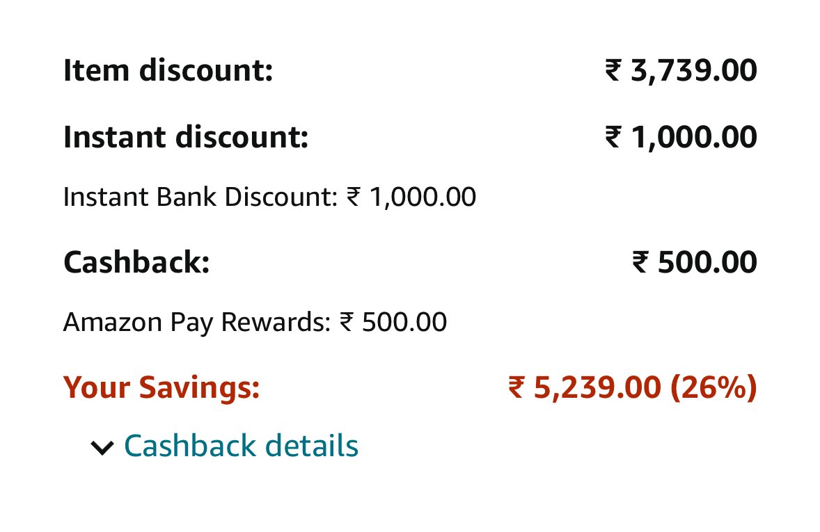 Gold deals ⭐️⭐️⭐️ ₹1000 ICICI CC +₹500 cashback 🔥🔥 ✅₹500 cashback: amazon.in/h/rewards/dp/a… All Gold deals⭐️👇🏻 Check all: amazon.in/b?node=9695091…