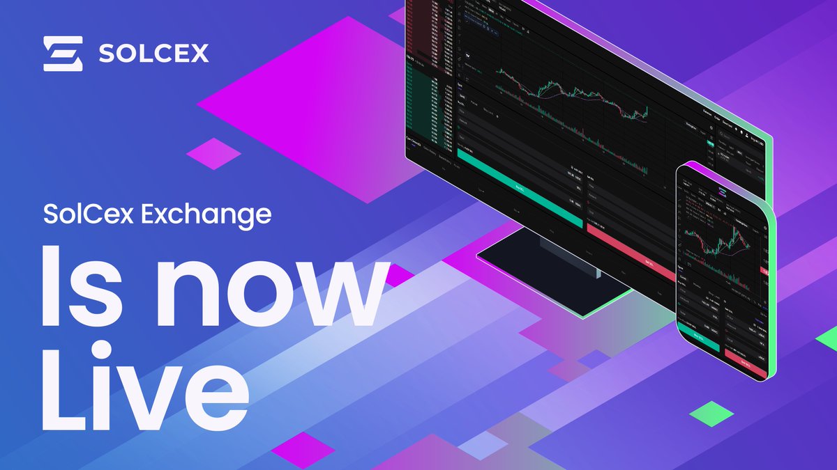 SolCex_Exchange's tweet photo. Breaking News 🔥

SolCex Exchange takes a giant leap towards becoming a Top 10 CEX 🌕

Solcex Exchange is now LIVE for VIP members 🔥

After the exclusive VIP launch, SolCex is partnering with top influencers to create a buzz like never before. These influencers will be given the chance to experience the exchange first-hand and share their thoughts with their communities. Imagine the demand this will create for SolCex Exchange  & imagine how many users will demand to use SolCex Exchange 📈🚀

And in June,  we will release SolCex to the public! Get ready to trade, invest, and explore the world of cryptocurrencies like never before 🔥🌕

$SOLCEX @solana @toly
