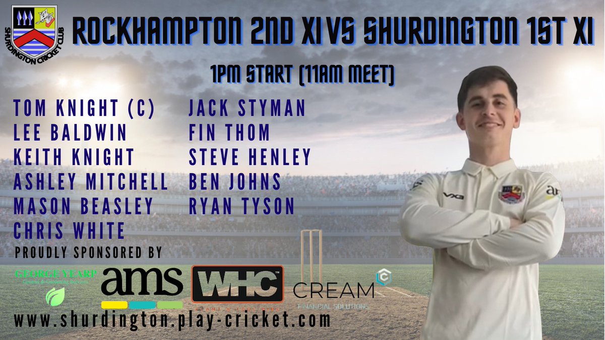 The 1st XI travel to Rockhampton on Saturday looking to continue their impressive start. 11am meet 🚌 leaves at 11:15am.