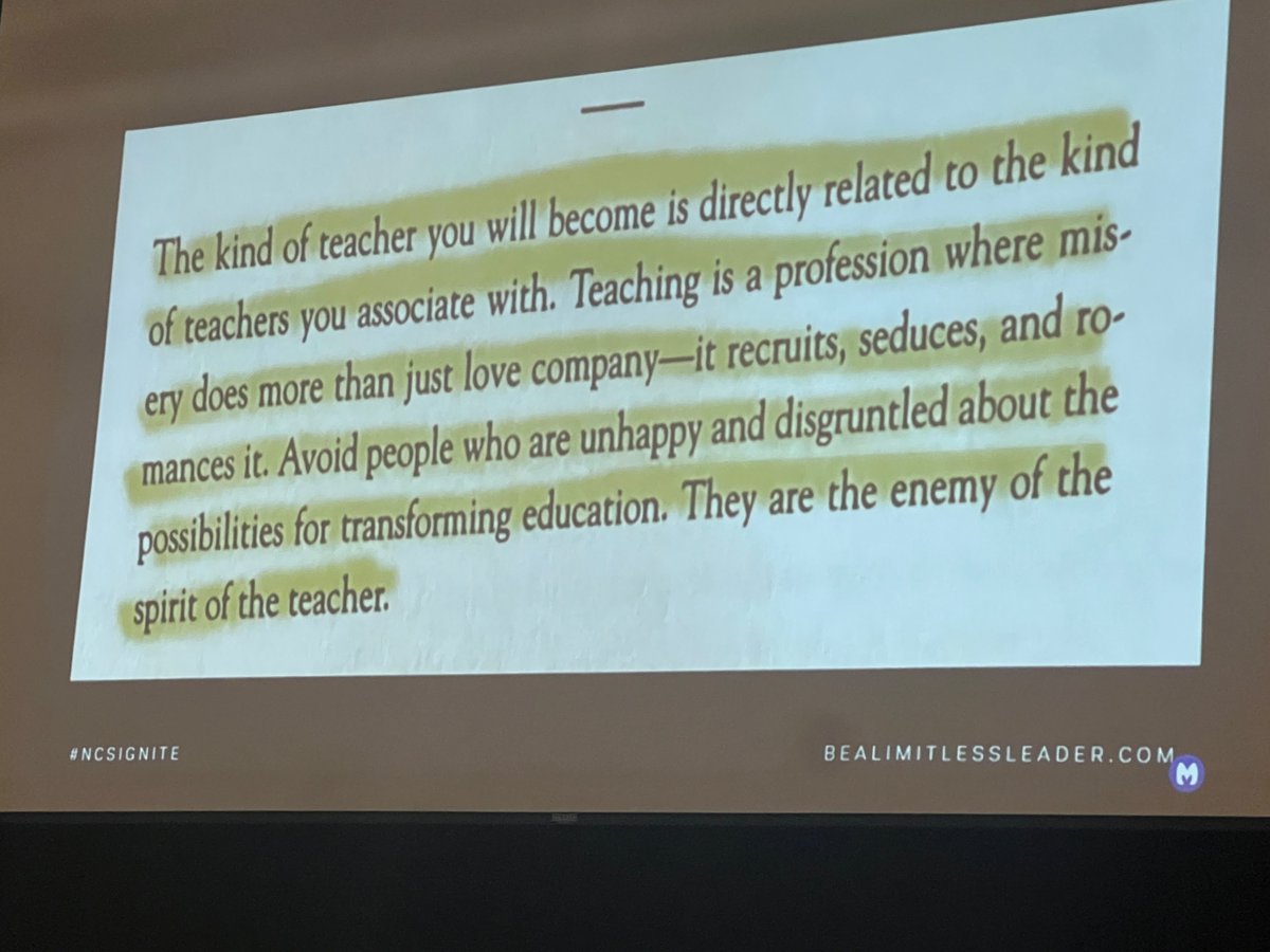 kestanfield's tweet photo. #NCSIgnite24 #MaslowBeforeWeBloom yes!!!! #FutureProof @limitless__lady this is powerful: LANGUAGE has the power to transform our schools🎉 @NewtonCoSchools https://t.co/LUHS8vO2ba