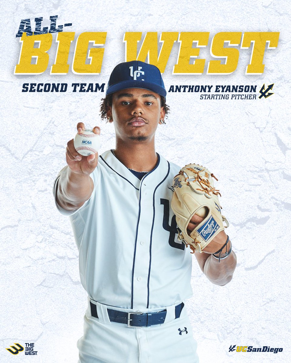 Anthony Eyanson earns a spot on the All-Big West Second Team after an exceptional sophomore season!

🗞️ bit.ly/3Vk5kRN

#GoTritons | <a href="/AnthonyEyanson/">anthony eyanson</a>