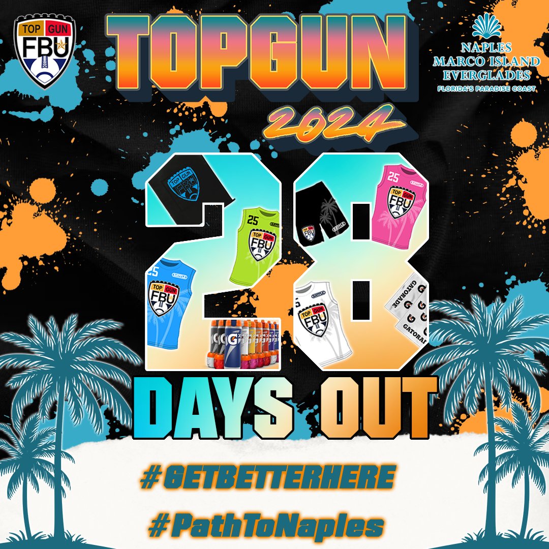 🚨COUNTDOWN IS ON🚨

28 DAYS UNTIL THE BIGGEST 🏈SHOWCASE OF THE SUMMER!!

YOU IN??

Submit YOUR film to earn YOUR invite👇

footballuniversity.org/2024-top-gun-s…

#PathToNaples #FBU #GetBetterHere

<a href="/ParadiseCoast/">Florida's Paradise Coast</a> <a href="/Battle/">Battle Sports</a> <a href="/Gatorade/">Gatorade</a>