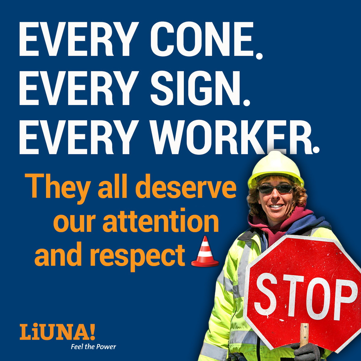 #WorkZoneSafety is everyone's responsibility. #SlowDown, #StayAlert, and follow signs to protect workers & yourself. Let’s all work together to keep everyone safe by using extra caution in #WorkZones!

#RoadConstruction #LIUNA