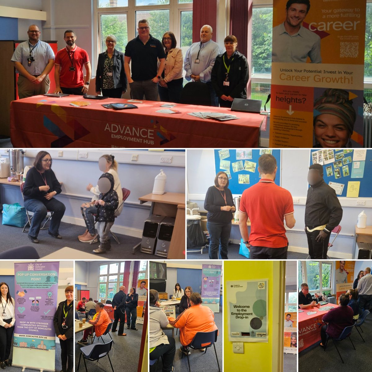 Your Life Doncaster - North Area (@communitiesnor1) on Twitter photo Great day at Highfields for the Employment Drop-in. Thanks to colleagues from <a href="/BusinessinDN/">Business Doncaster</a> <a href="/Advance_DN/">Advance Doncaster</a> and <a href="/DWPgovuk/">Department for Work and Pensions</a> who gave local residents advice. Also colleagues from our own team and <a href="/WellDoncaster/">Well Doncaster</a> who also engaged with residents. #RemakeDaysDoncaster Great day at Highfields for the Employment Drop-in. Thanks to colleagues from <a href="/BusinessinDN/">Business Doncaster</a> <a href="/Advance_DN/">Advance Doncaster</a> and <a href="/DWPgovuk/">Department for Work and Pensions</a> who gave local residents advice. Also colleagues from our own team and <a href="/WellDoncaster/">Well Doncaster</a> who also engaged with residents. #RemakeDaysDoncaster