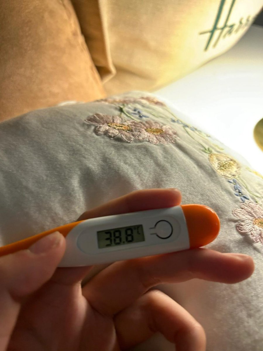 bhsierra's tweet photo. The fever reached 38.5°.
Even strong women can fall ill sometimes.
It is the peak season for influenza. Everyone, please take care of your health! https://t.co/NHomoL8MW9