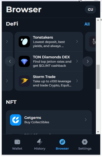 JavieritoTON's tweet photo. How to add liquidity in Storm Trade ?    

1. First we open the Storm Trade platform from our wallet (Tonkeeper/MyTonWallet/others) or website  

🔗 app - https://t.co/kX3hgZw16o

#TON @storm_trade_ton  #Telegram https://t.co/cwYZcEV7Fe