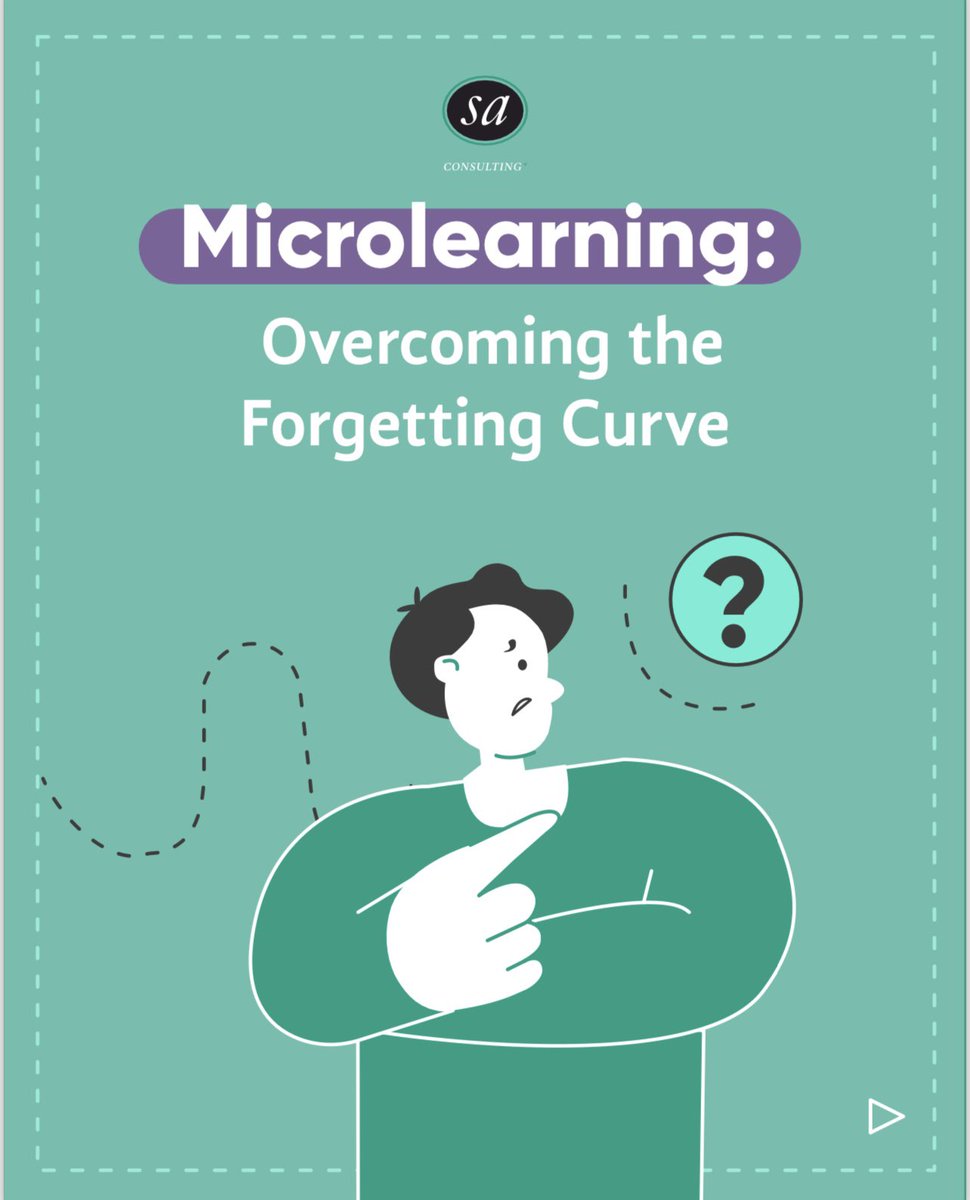 saconsultinginc's tweet image. CONTACT US! To boost your team&apos;s performance! What key skills should your team master? 🧠 Partner with SA Consulting Inc. to drive their success!

#Microlearning #ForgettingCurve #LearningProcess #Training