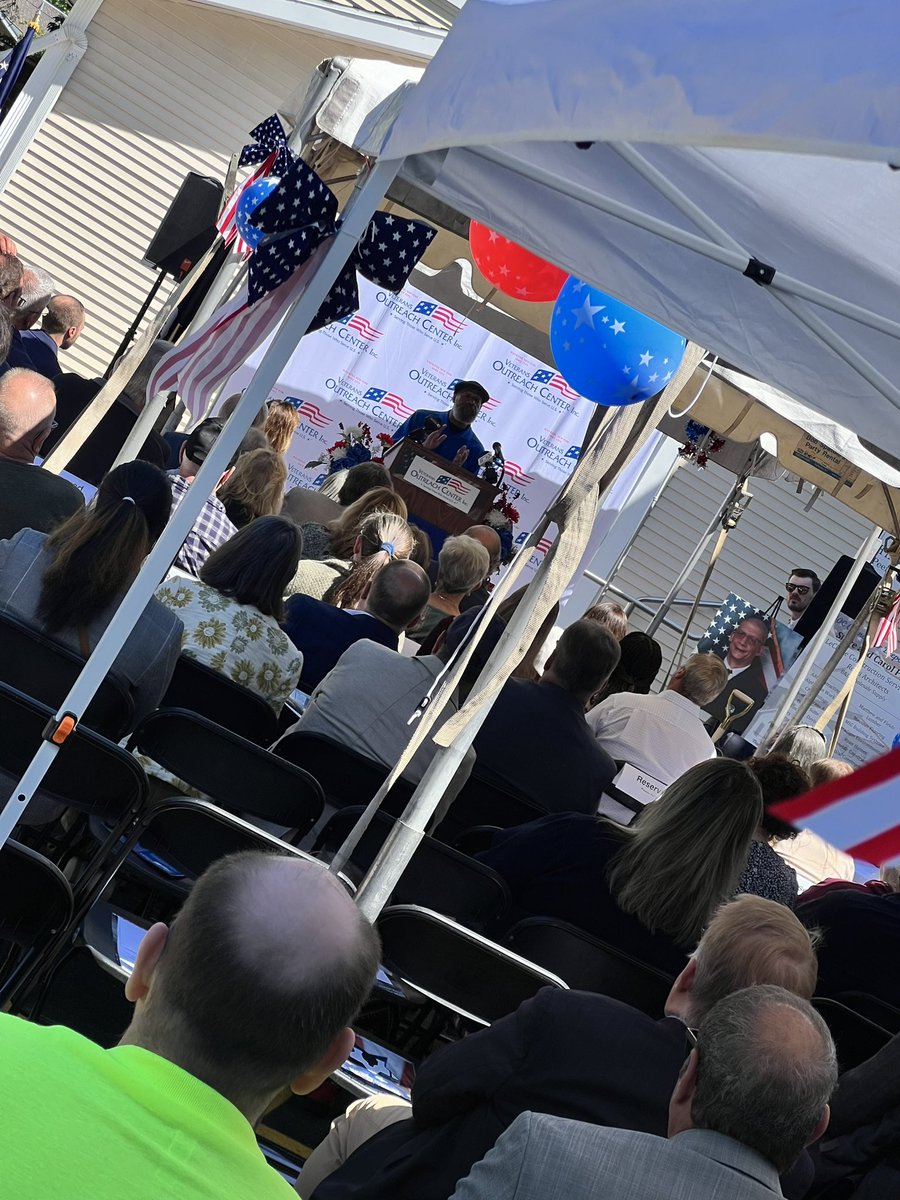 ImTorranceJones's tweet photo. This pierced my heart today. It was an honor to attend the grand opening ceremony of the Steve Preston Peer Connection Center at @VOCROC Veterans Outreach Center. Veteran Support Services Matter.Honor their past contributions &amp; empower them for life today &amp; their future endeavors https://t.co/hdvpvd1SWp