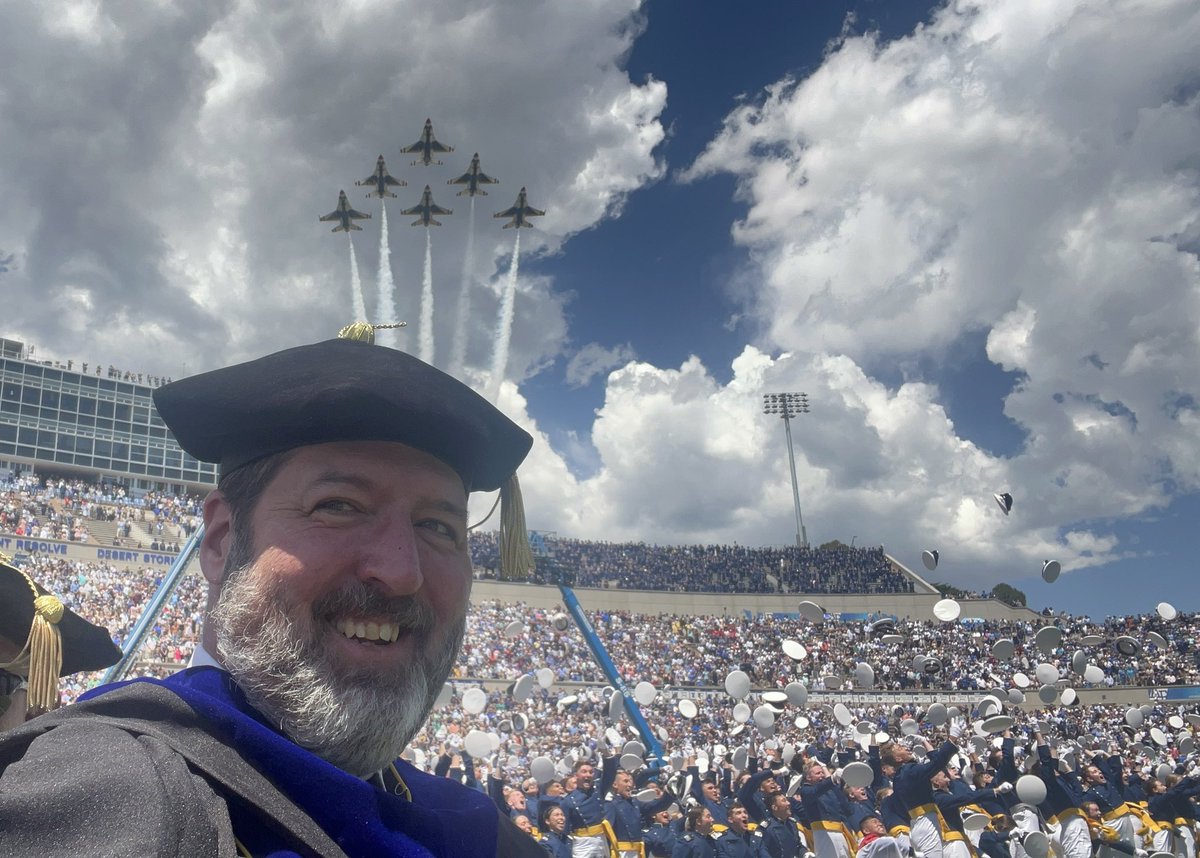 That’s another @af_academy graduation!