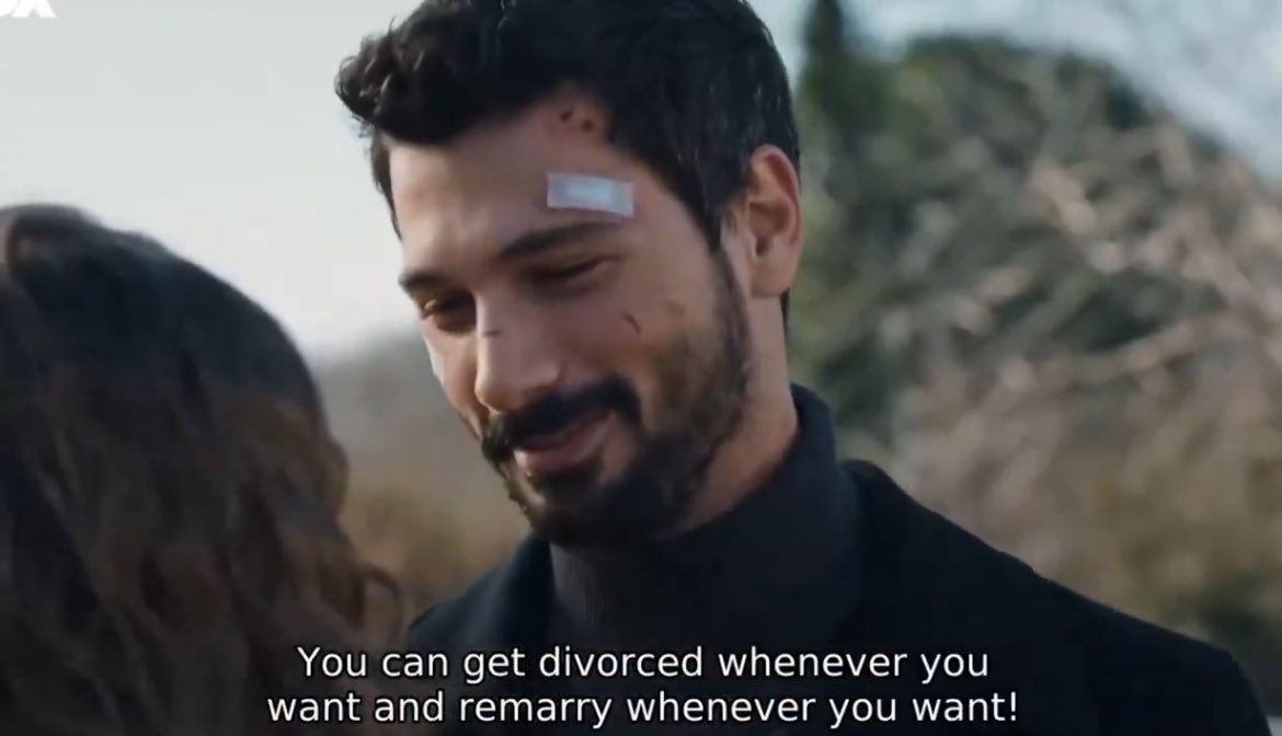 Zeyno why are you shocked you’ve been pushing him away and he literally told you this, was your head checked at the hospital after you got stabbed. The amnesia I swear #HudutsuzSevda #HalZey