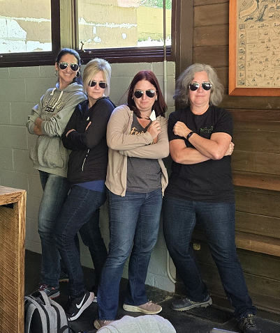 SSTRegion4's tweet photo. Day 1 of our staff retreat began with a bang! Our year end wellness activity was won by Team Maverick! Check out those aviators! #TurnandBurn https://t.co/JdJ31plySW