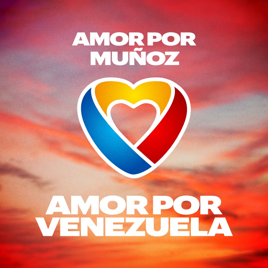 #AmorPorVenezuela
Amor por Muñoz, amor por Venezuela Seguimos trabajando incansablemente por el bienestar social del pueblo, junto a nuestro Presidente <a href="/NicolasMaduro/">Nicolás Maduro</a>