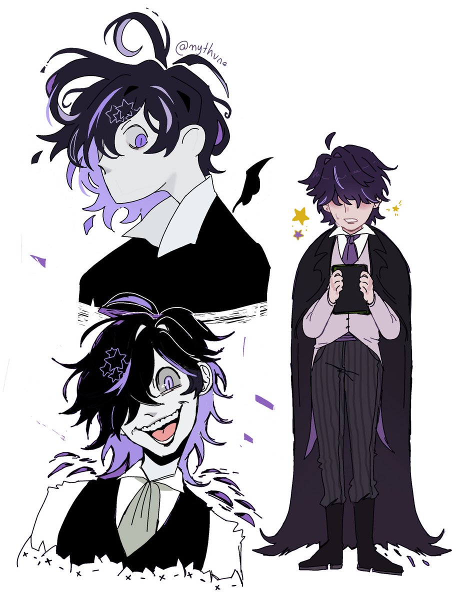dark au poe, where he slowly goes insane something

 #bsd #bsdart #bsdpoe
