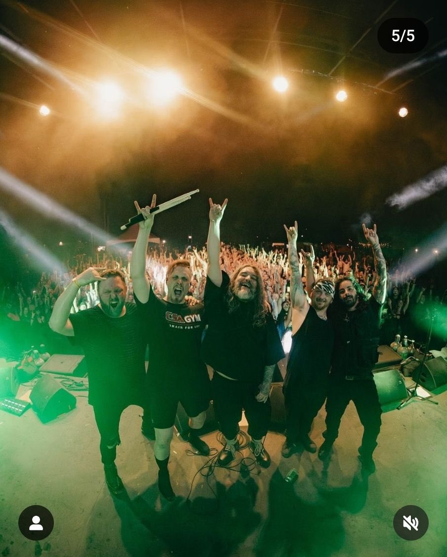 SigmaCaldera's tweet photo. Been keeping it very quiet for awhile now, but I’m immensely excited to be stepping in on drum duties for Bay Area returning titans @allshallperish 

Had an insane weekend over at Big Texas Metal Fest in Austin. Privileged and grateful, and there’s more to come. 🥁😤 https://t.co/YBtNpOO3Kx